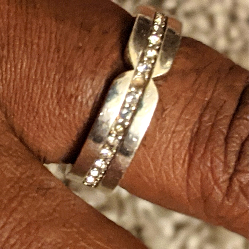 Sterling Silver COACH Fashion Ring